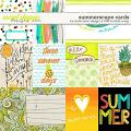 Summerscape Cards by Studio Basic and Little Butterfly Wings