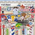 Let's Play Ball by Red Ivy Design