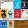 A Magical Cruise Pirate Night Cards by LJS Designs 