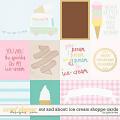 Out and About: Ice Cream Shoppe Cards by Grace Lee 