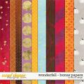 Wonderfall - Bonus Papers by Red Ivy Design