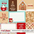 Christmas Season: Sugar and Spice | Cards by Digital Scrapbook Ingredients