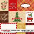 Christmas Season: Merry and Bright | Cards by Digital Scrapbook Ingredients