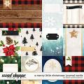 A Merry Little Christmas: Journal Cards by Kristin Cronin-Barrow