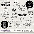 Written In The Stars | Stamps by Digital Scrapbook Ingredients