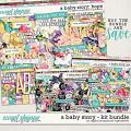 A Baby Story Kit Bundle by Digital Scrapbook Ingredients