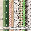 Last Days of Winter - Bonus Papers by Red Ivy Design