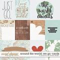 Around the world: We Go - Cards by Amanda Yi & WendyP Designs