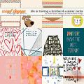 Life Is: Having A Brother & A Sister Cards by Studio Basic and Little Butterfly Wings