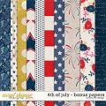 4th of July - Bonus Papers by Red Ivy Design