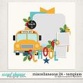 Miscellaneous 24 Template by Digital Scrapbook Ingredients