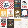 Party In The Back Cards by LJS Designs 