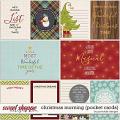 Christmas Morning Pocket Cards by Ponytails