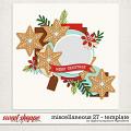 Miscellaneous 27 Template by Digital Scrapbook Ingredients