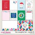 The Naughty List Journal Cards #1 by Traci Reed