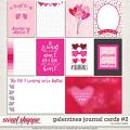 Galentines Journal Cards #2 by Traci Reed