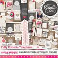 candied crush editable envelopes bundle: Simple Pleasure Designs by Jennifer Fehr