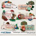 Blessings: Historical Sites Word Art by Meagan's Creations