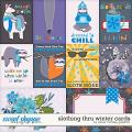 Slothing thru Winter Cards by Clever Monkey Graphics   
