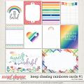 Keep Chasing Rainbows Journal Cards #1 by Traci Reed