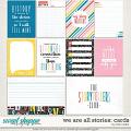 We Are All Stories Journal Cards by Traci Reed