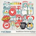Healthcare Heroes Stickers by LJS Designs