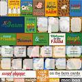 On the Farm Cards by Clever Monkey Graphics 