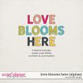 Love Blooms Here Alphas by Ponytails