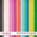 Flocking Fabulous {Solids} by Digilicious Design