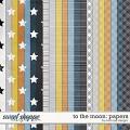 To the Moon: Papers by River Rose Designs 