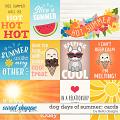 Dog Days of Summer Cards by lliella designs