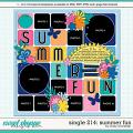 Cindy's Layered Templates - Single 214: Summer Fun by Cindy Schneider