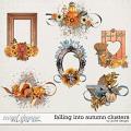 Falling into Autumn Clusters by JoCee Designs