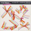 CU Mix 93 - Rainbow ribbons by WendyP Designs