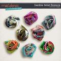 Hankie Twist Flowers - CU - by Brook Magee