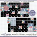 Cindy's Layered Templates - Single 221: 30 days of Gratitude & Photos by Cindy Schneider