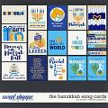 The Hanukkah Song Cards by Clever Monkey Graphics
