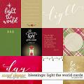 Blessings: Light The World Cards by Grace Lee