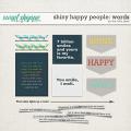 SHINY HAPPY PEOPLE | WORD ART by The Nifty Pixel