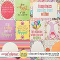 Choose Happiness Cards by JoCee Designs