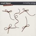 CU Leather String by Red Ivy Design