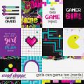 Girls Can Game Too {cards} by Blagovesta Gosheva