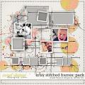 artsy stitched frames pack: simple pleasure designs by jennifer fehr