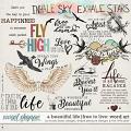 A Beautiful Life: Free To Live Word Art by Simple Pleasure Designs & Studio Basic & The Nifty Pixel
