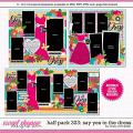 Cindy's Layered Templates - Half Pack 323: Say Yes to the Dress by Cindy Schneider