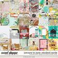 January To June: Stacked Cards by Studio Basic & Little Butterfly Wings