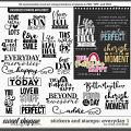 Cindy's Layered Stamps and Stickers: Everyday 1 by Cindy Schneider