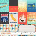 Remember the Magic: CALIFORNIA MAGIC- CARDS by Studio Flergs