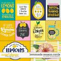 Lemonade Season Cards by Clever Monkey Graphics