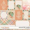 Almost Fall: CARDS by Studio Flergs